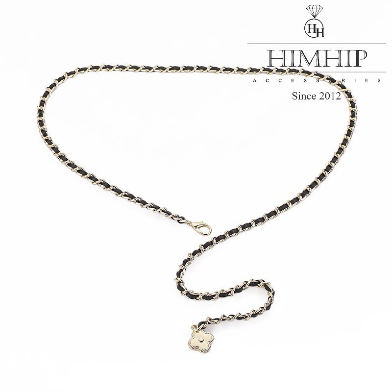 Dây Lưng Xích HimHip Cỏ Bốn Lá May Mắn 103cm