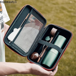 Túi đựng máy xay cầm tay TOPBEAUTY1, Máy xay cà phê cầm tay lưu trữ cầm tay Túi ngoài, Máy xay cà phê màu đen Vỏ bảo vệ Túi cà phê Nylon Lưu trữ máy xay cà phê