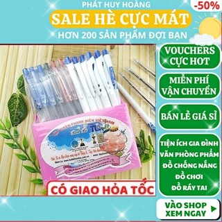 Khay 50 bút bi  ( 45 cây bút xanh 3 bút đỏ và 2 bút đen ) 🖊 FREESHIP🚛 Khay 50 bút bi Thiên Lộc tiện lợi - Phát Huy Hoàng