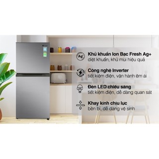 Tủ lạnh Casper Inverter 200 lít RT-215VS 2022 - THÁI LAN