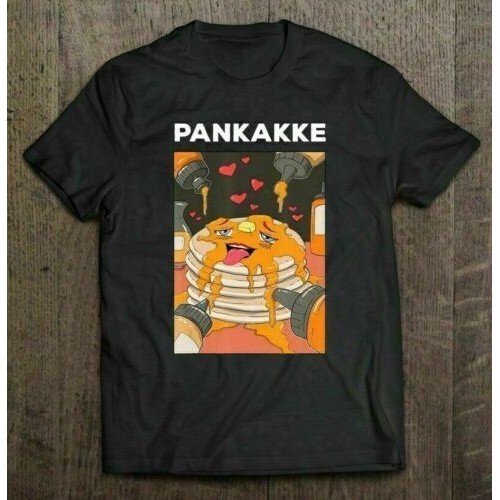 Otaku Ahegao Pankakke Ecchi Etchi Áo Thun Hoạt Fuuny Tee Xu Hướng Nam