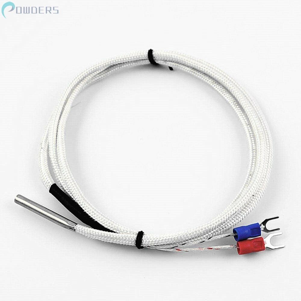 -New In May-Thermocouple 0-800°C 1/2/3/4/5M 1pc 30mm K Wire PT100 Temperature Probe[Overseas Products]