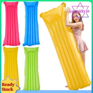 Phao bể bơi bơm hơi Lounger PVC Phao bể bơi có thể gập lại cho bữa tiệc bể bơi
