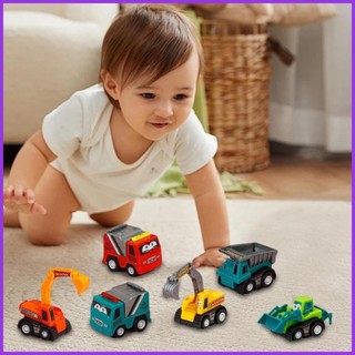 Máy xúc cho trẻ em Bộ đồ chơi máy xúc nhỏ Xe xây dựng Mini Đồ chơi máy ủi trẻ em Máy xúc đào chunnimvn chunnimvn
