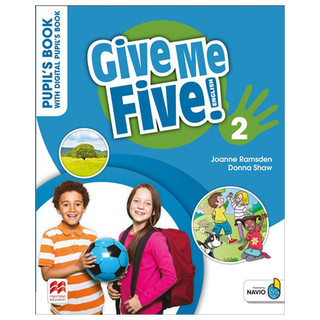 Give me five! level 2 student's book with pupils book and navio app