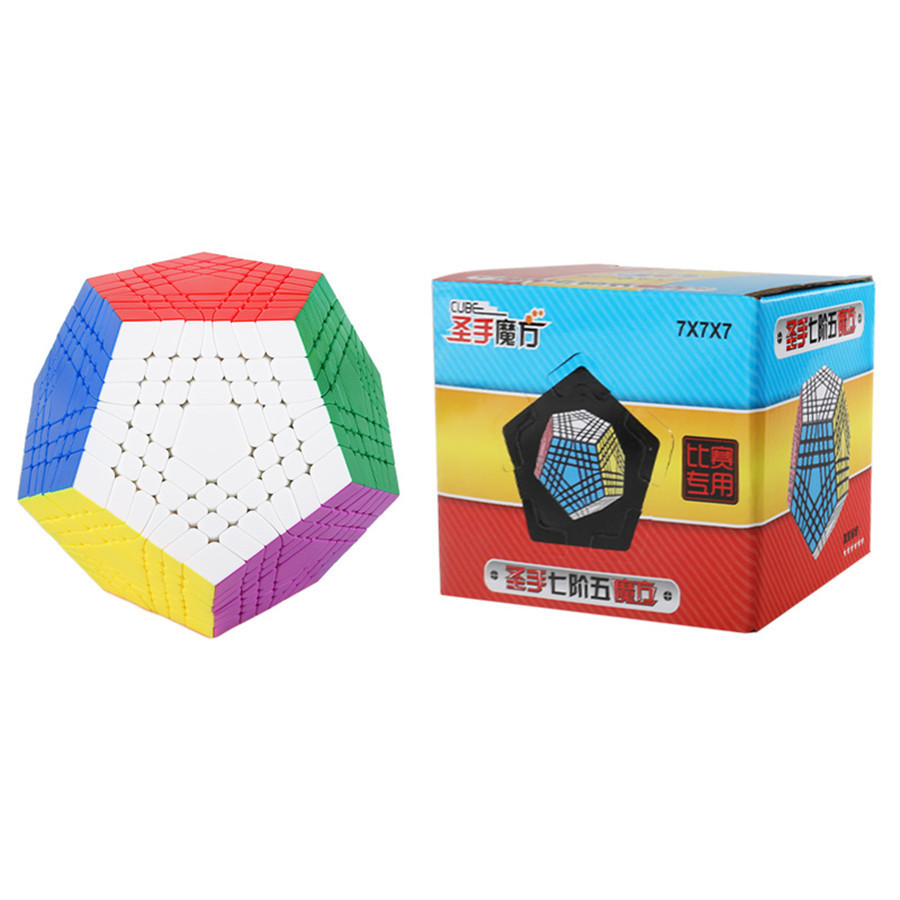 Shengshou 7x7 Teraminx 7x7 Megaminx Magic Cube Puzzle Fidget Đồ chơi