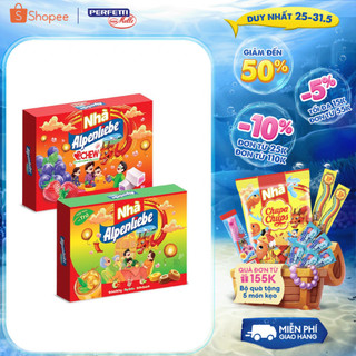 Hộp Quà Tết Kẹo Mềm Alpenliebe Hương Hỗn Hợp (Hộp 48 viên)