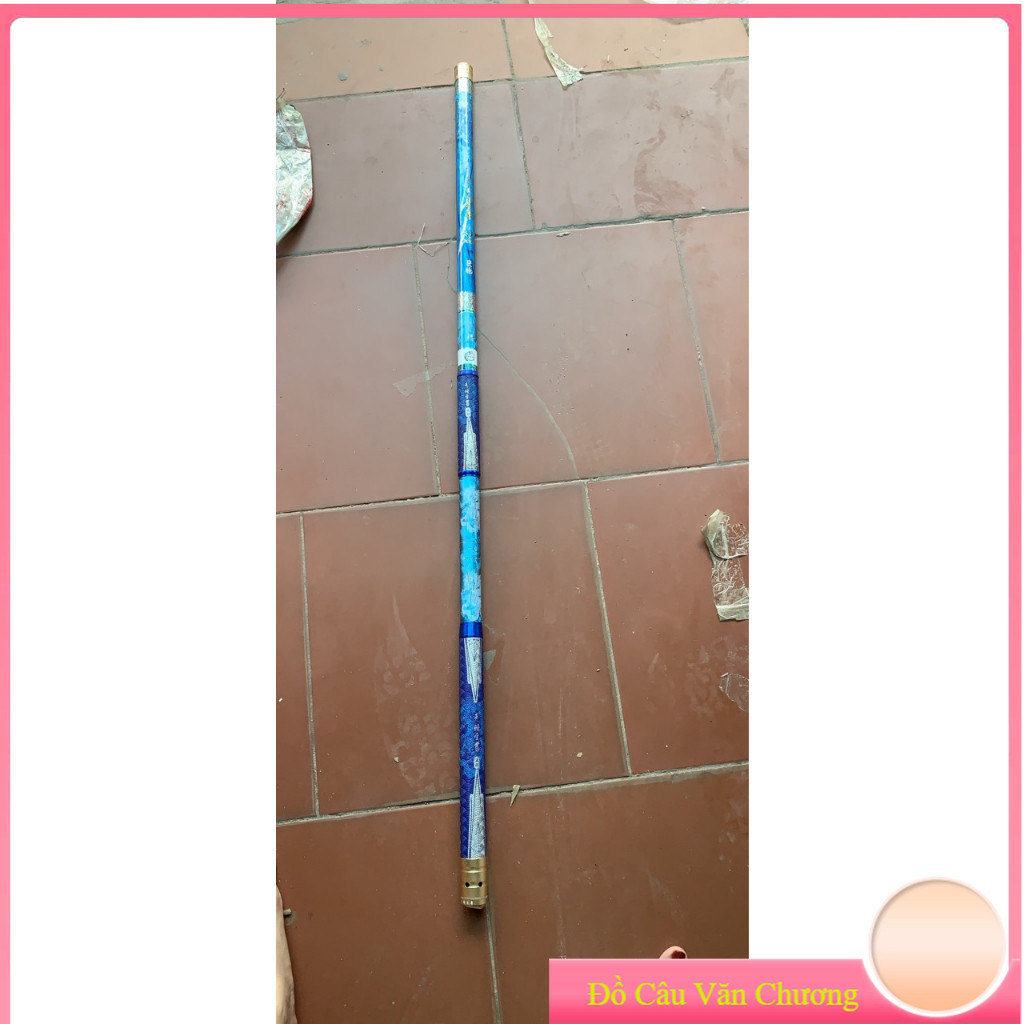 Cần Câu Cá Tầm Xanh Thế Hệ 5 Thường (Kèm ngọn Phụ Theo Cần) - Kho Đồ Câu Chương Văn