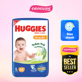 Tã quần Huggies Skincare gói cực đại