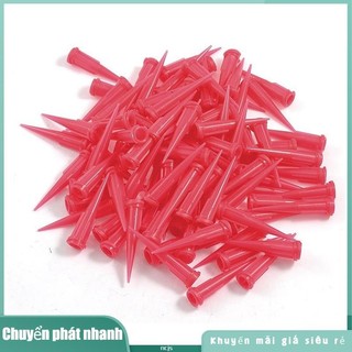 Kim phân phối keo đầu côn bằng nhựa, 25 thước đo, Kích thước mở 0,26mm, Đỏ (Gói 100) ncsqqkjjs.vn