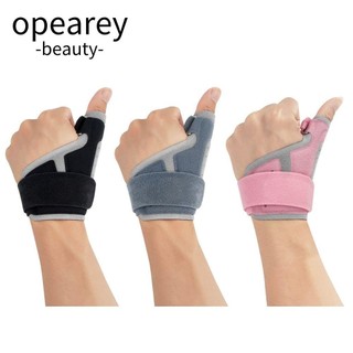 Opearey hỗ trợ ngón tay cái, Nẹp tay cổ tay màu xám Nylon, An toàn thể thao Hỗ trợ tay cổ tay có thể điều chỉnh Unisex