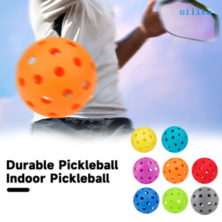 [Sk] 3 Cái 40-Holes Pickleball Khả năng hiển thị cao PE Giải đấu ngoài trời trong nhà Huấn luyện bóng Pickleball Thực hành Phụ kiện bóng Pickleball