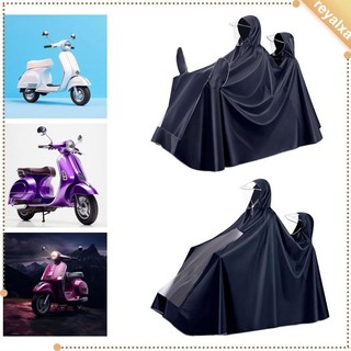 Áo mưa có mũ trùm đầu và dây rút cho 2 người Áo mưa cho