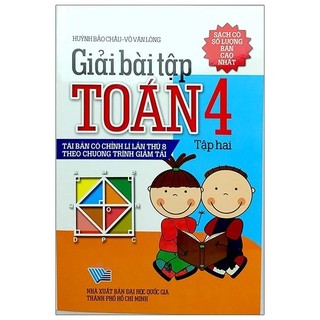 Sách giải bài tập toán 4 - tập 2