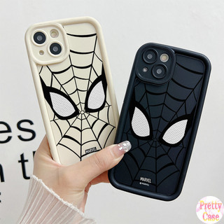Ốp lưng chống rơi Thiết kế mắt thiên thần Vỏ điện thoại Motif Phim hoạt hình dễ thương Người nhện mát mẻ Tương thích cho iPhone 16 15 14 13 12 11 Pro XR X XS Max 6 6S 7 8 Plus SE 2020