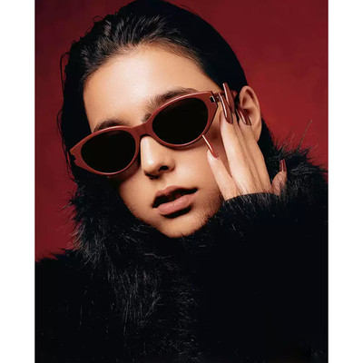 MUJOSH - Kính mát unisex gọng mắt mèo thời trang_MJ12SM1600-REC5