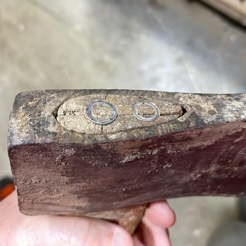 SJP 10 Miếng An Toàn Tròn Axes Tay Cầm Nêm Axes Nêm Tay Búa Chia
