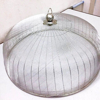 Lồng Bàn Lưới Inox Dày Dặn Loại To Đường Kính 60cm (hàng loại 1 - Lỗi 1 đổi 1)