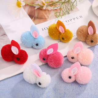 Sỉ 50/100 gấu bông thỏ ngọc nhiều màu 5,5cm