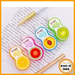 Bút xóa kéo hoa quả siêu xinh xắn tiện dụng mini cho học sinh và các bạn văn phòng E414