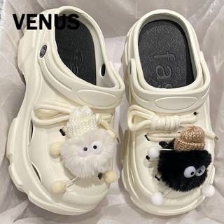 YANFENG  dép cross đế cao 6cm Dép sandal nữ dép đi biển Thoải mái Nổi bật Đa màu sắc Điều chỉnh được FBT2440QSR 16Z240417