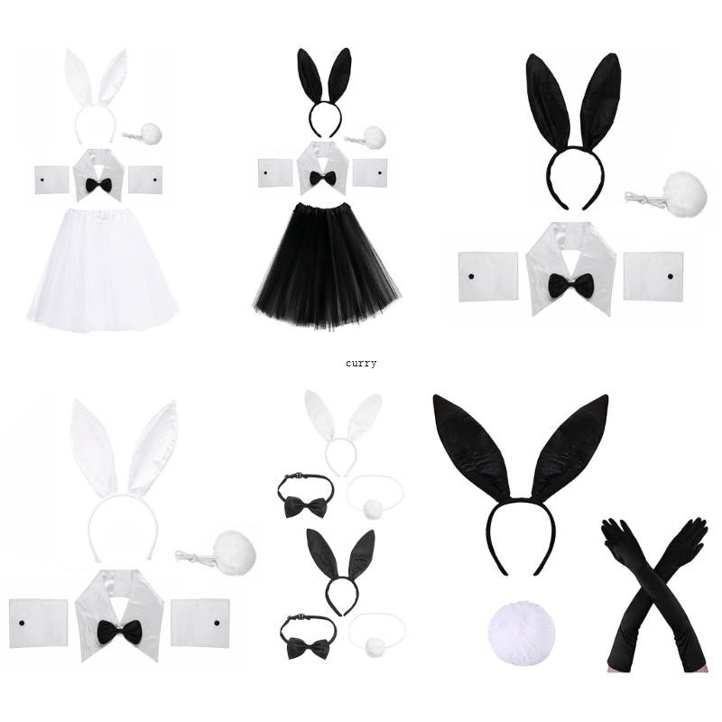 ✿ Bunny Cosplay Trang Phục Nữ Phục Sinh Thỏ Bộ Trang Phục Thỏ Đầu Trang Phục