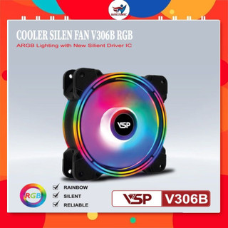 Fan case vsp v306b led rgb