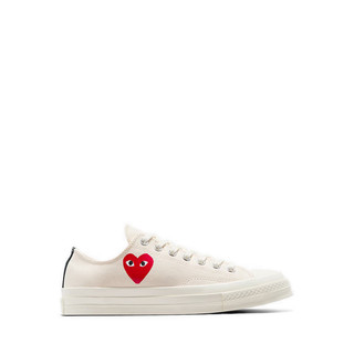 Giày Thể Thao Converse x CDG Chuck 70 Unisex - Milk/Black/Red