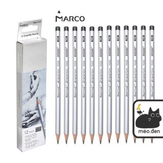 Bút Chì gỗ Marco Raffine 7000 phác thảo, sketching - Họa Cụ Hakuart