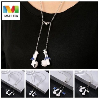  Mmluck Sao Biển Chống Mất Dây Xích Tai Nghe Kẹp Giữ Hợp Kim Kẽm Giá Đỡ Tai Nghe Bluetooth Trang Trí Cổ Tai Treo Tai Nghe Dây Đuôi Cá Voi Tai Nghe Vòng Cổ Cô Gái Quà Tặng 
