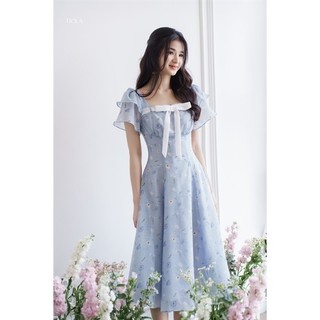 TIELA Đầm váy hoa tay cánh tiên- Dory Dress