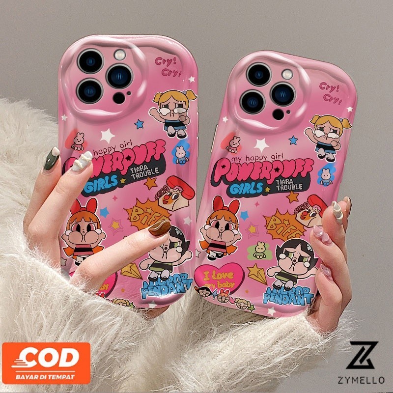Tương thích cho IPhone 15 Pro Max IPhone 11 IPhone 14 Pro Max IPhone 13 Pro Max IPhone 12 Pro Max IPhone 7 Plus IPhone 8 Plus Vỏ điện thoại silicon chống sốc cảnh sát cô gái bong bóng dễ thương