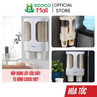 Hộp đựng, lấy cốc giấy tự động ecoco 1907 vn