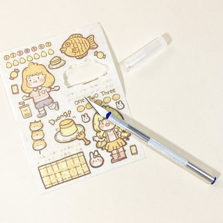 Dụng cụ gunpla dao trổ mỹ thuật - 1 cán dao + 11 lưỡi thay thế