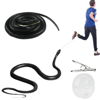 Rắn Giả Prank Giả Cao Su Rắn Lâu Dài Rắn Prank Ngộ nghĩnh Kẹp Trên Rắn Prank Giả Rắn Trên Một Dây condekvn condekvn