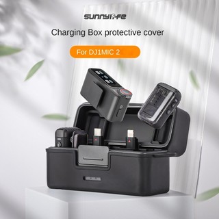 Sunnylife Thích Hợp Cho DJI Mic 2 Vỏ Bảo Vệ Micro Không Dây Hộp Bảo Vệ Chống Sốc Phụ Kiện Chống Mài Mòn