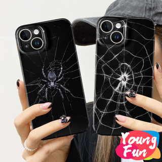 Ốp iPhone 11 Nhện chân thực Ốp lưng iPhone cho 14 XR 13 11 12 Pro Max 8 7 6 6S Plus X Xs Max Se 2020 13 12 11 Ốp Mềm TPU Bóng Bảo Vệ Chống Sốc Camera