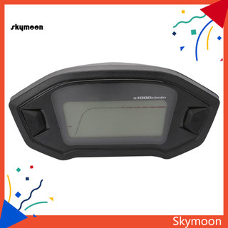 Skym * Xe máy 7 màu Đèn nền LCD Đồng hồ tốc độ Đồng hồ đo tốc độ Đồng hồ công nghệ Đồng hồ đo nhiên liệu