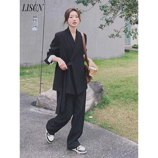 LISCN áo nữ blazer áo vest nữ   Popular unique High-quality casual WCS2430611 19Z240507