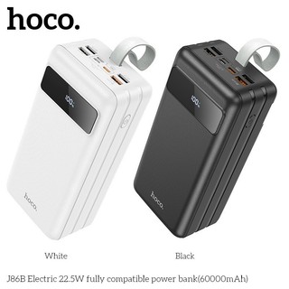 Pin dự phòng không dây J86 dung lượng 40000mAh có đèn led tích hợp chống cháy nổ sạc nhanh chính hãng Hoco dòng 2024