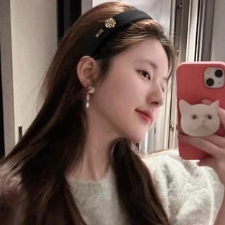 Băng đô cài tóc LAGU bờm tóc hình hoa mấn áo dài phong cách Hàn Quốc cho nữ đẹp cao cấp sang trọng