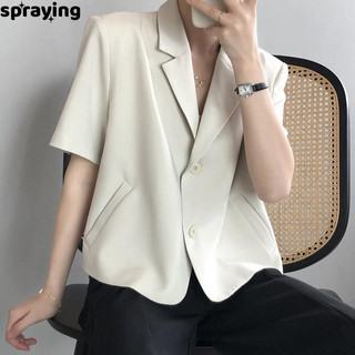 spraying áo nữ blazer áo vest nữ   trendy comfortable cozy chic WCS2450M3I 20Z240514
