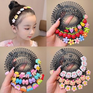 Lược chải tóc hàn quốc phong cách cho bé gái hoạt hình dễ thương lược chải tóc phụ kiện tóc