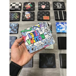 Ví new ngang l.v fullbox thời trang có sẵn - ví da l.v hoạ tiết logo hottrend