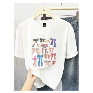 2024 Mới 100% Cotton Unisex Áo Thun Nữ Tay Ngắn Rời Plus Size 5XL Nữ Tee Baggy Nam Nữ Baggy Cổ Tròn Áo