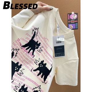 Blessed áo phông áo thun nữ croptop baby tee Korean Trendy Fashion Casual WTX2440NN4 21Z240521