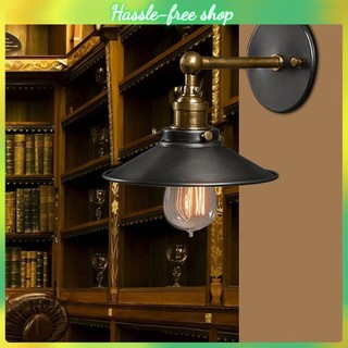 MiniHouse 85 ~ 265V Vintage Loft Phong cách công nghiệp Kim loại E27 Đèn tường Retro Đế đèn chiếu sáng trang trí