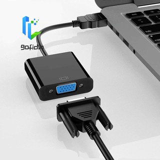 Gofidin hdmi male sang vga rgb female, cáp chuyển đổi hdmi sang vga bộ chuyển đổi cáp hdmi sang vga, đường kết nối tiện lợi đầu vào hdmi đầu ra vga hdmi màn hình chuyển đổi hdmi sang vga