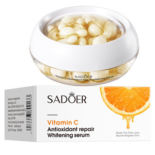  Sadoer Vitamin C Sửa chữa chống oxy hóa Làm trắng da Viên nang làm sáng da mặt 30 chiếc  hộp  