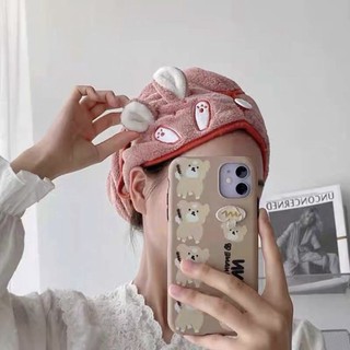 Khăn Trùm Đầu Siêu Thấm Hút Nước